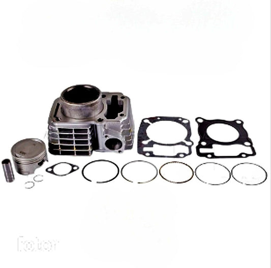 Kit Cilindro Gris para Motocicleta Honda XR 150 L, CBF 150, CB 150 New Invicta, Cobra, Invicta; AKT MRX 150, 150 RTX, RTX S; Hero Thriller 150 - Marca REVO (Tipo Original) (Despacho 4 a 5 días hábiles)