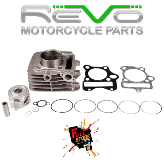 Cilindro Completo Gris para Motocicleta Suzuki Vivax 115 - Marca REVO (Tipo Original) (Despacho 4 a 5 días hábiles)