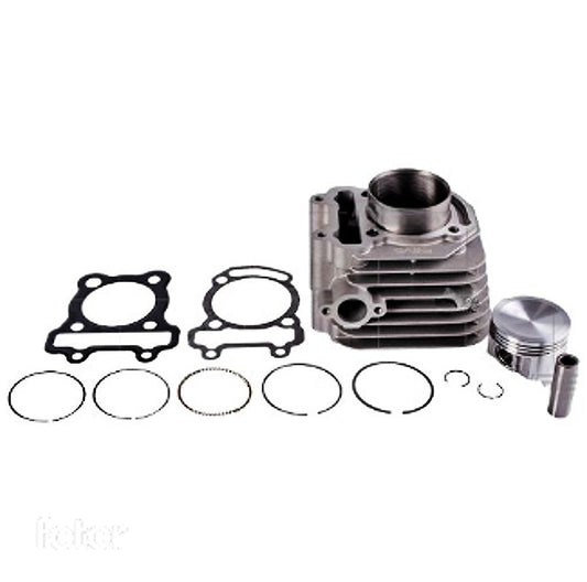 Cilindro Completo Gris para Motocarro Bajaj RE 205D, RE 175 - Marca REVO (Tipo Original) (Despacho 4 a 5 días hábiles)