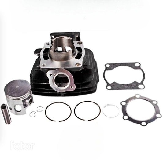 Cilindro Completo Negro para Motocicleta YAMAHA DT 175 - Marca REVO (Tipo Original) (Despacho 4 a 5 días hábiles)