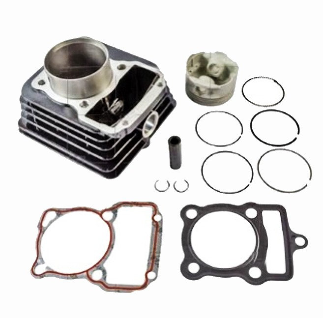 Kit de Cilindro Completo REVO Tipo Original (Repotenciado a 150cc) Pasador 13mm para AKT 125 NKDR, TTR, SLR, EVO NE, EVO R3, CR4 (Despacho 4 a 5 días hábiles)