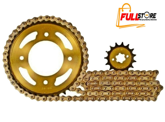 Kit Arrastre 15x45 (428-122) Honda CB 125F - REVO TÉRMICA (Alta Durabilidad) (Más de 20.000 KM) (Despacho 4 a 5 días hábiles)