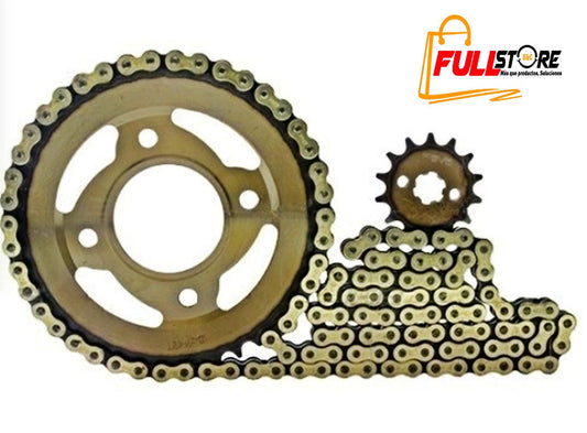 Kit Arrastre 14x42 4H (420H-118) Hero Eco Deluxe KS, ES EURO II, Splendor NXG - EURO II - REVO TÉRMICA (Alta Durabilidad) (Más de 20.000 KM) (Despacho 4 a 5 días hábiles)