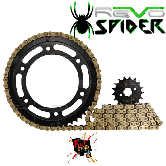 Kit Arrastre 17x54 (428H-132) Honda XR 125L, NXR 125 BROS - REVO SPIDER (Alta Durabilidad y Diseño) (Despacho 4 a 5 días hábiles)