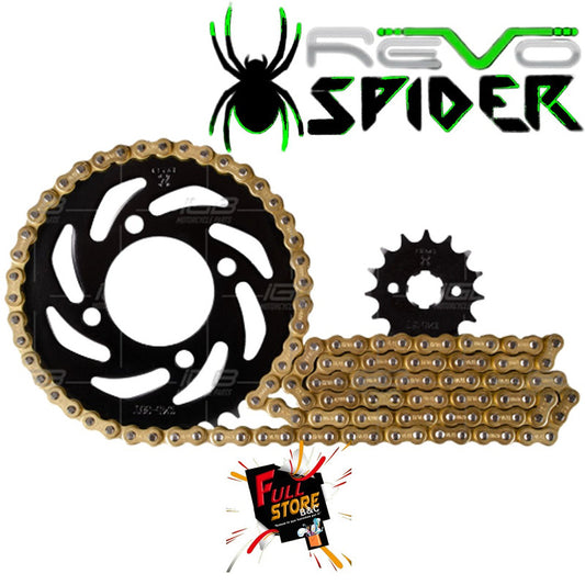 Kit Arrastre 15x38 (428H-120) AKT 125, 150 EVO NE, EVO nueva - REVO SPIDER (Alta Durabilidad y Diseño) (Despacho 4 a 5 días hábiles)